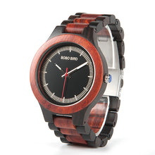 BOBO BIRD  Wood Watch Ebony RedWood Pine