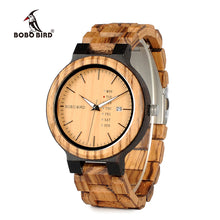 BOBO BIRD Wood Watch for Men