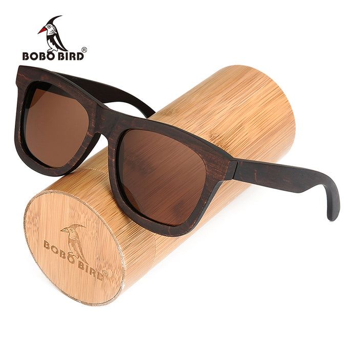 BOBO BIRD Polarized Sun Glasses Retro Men and Women