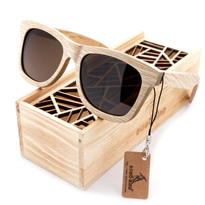 BOBO BIRD New Fashion Handmade  Wooden Sunglasses