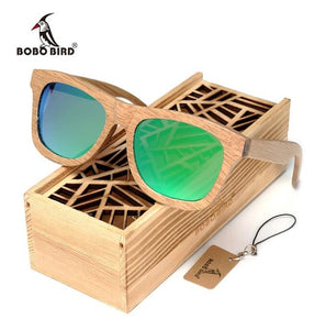 BOBO BIRD New Fashion Handmade  Wooden Sunglasses