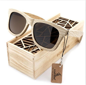 BOBO BIRD New Fashion Handmade  Wooden Sunglasses