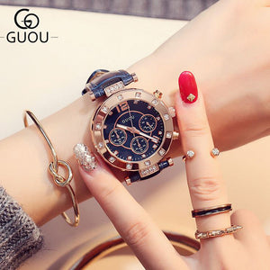 GUOU Fashion Luxury Women's Watches