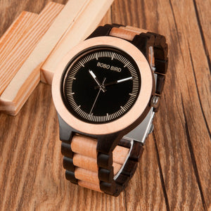 BOBO BIRD Male Antique Wooden Watches