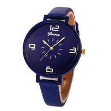 Ladies Casual Faux Leather Quartz Wrist Watch