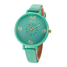 Ladies Casual Faux Leather Quartz Wrist Watch