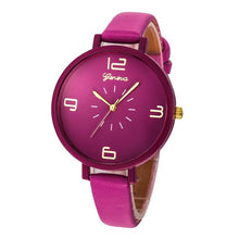 Ladies Casual Faux Leather Quartz Wrist Watch